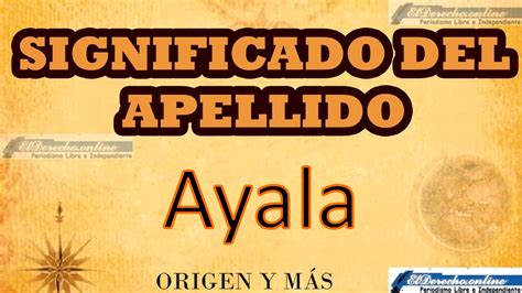 ayala significado.
